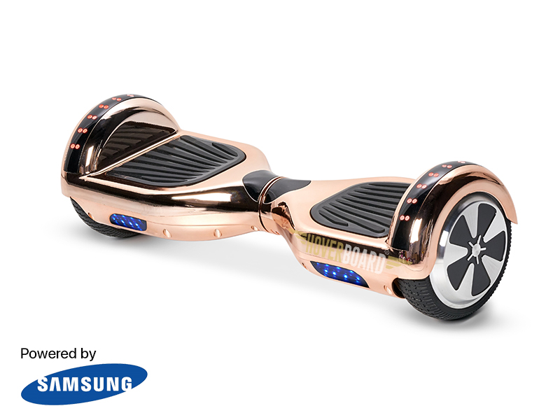 Fly Plus Rose Gold Chrome Hoverboard Self Balancing Scooter HOVERBOARD UK