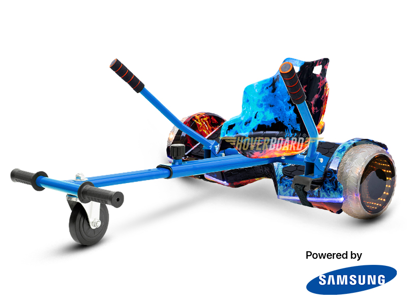 TREK Fire Scooter With Fire Classic Kart By HOVERBOARD